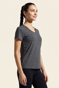 Zelocity Quick Dry Relaxed Top - Light Grey — thumbnail 3